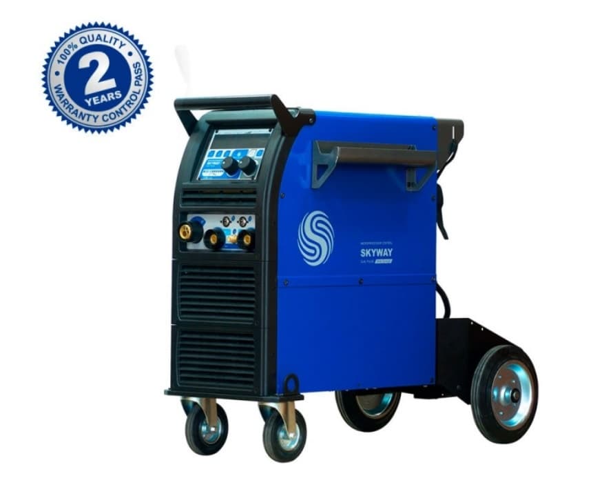 Инверторный сварочный полуавтомат для сварки алюминия AuroraPRO SKYWAY 350 DUAL PULSE с воздушным охлаждением