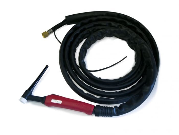 Горелка TIG 26 180A (35%), Track-50MMQ, газ-б/р, с упр. разъёмами 2-3-5pin, 8m