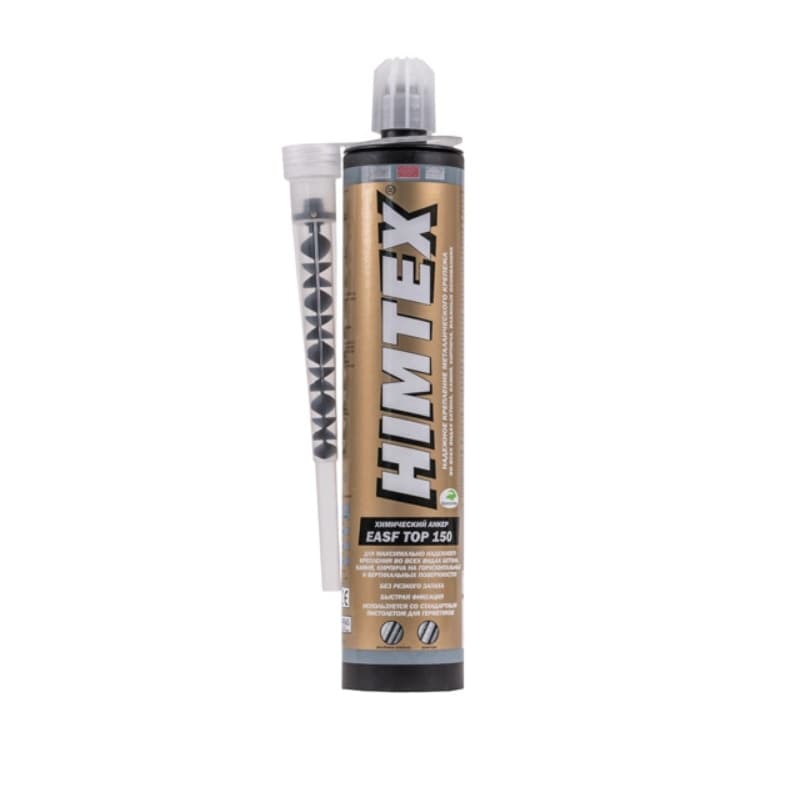 Химический анкер HIMTEX EASF-150 (300 ml) эпокси-акрилат для любого бетона,кирпича +1 насадка