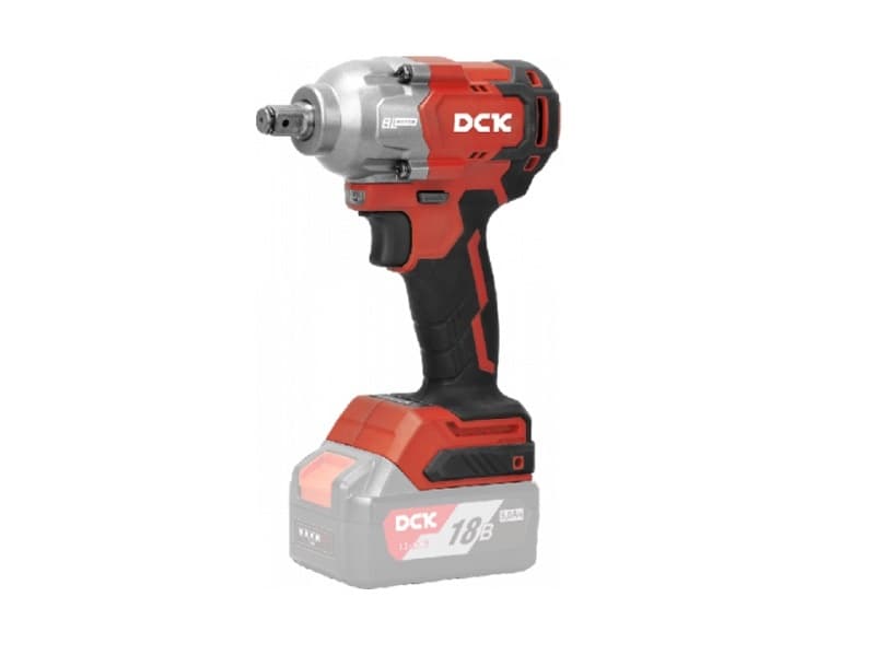 Гайковерт аккумуляторный ударный бесщеточный DCK KDPB488Z, 18В, 1/2 ", 488нм, без Акб и З/У