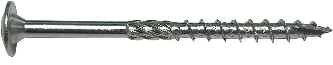 Саморез из нержавеющей стали с тарельчатой головкой, ASWAF, 6x100мм, 50шт